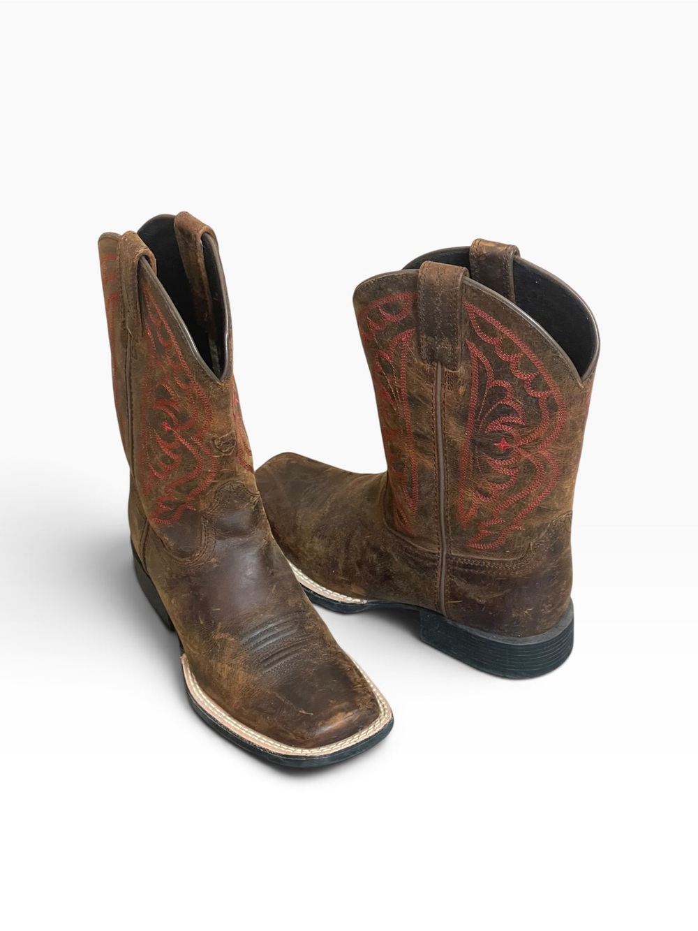 Ariat Quickdraw Western
Cowboy Boots 10004853 Boys
Size 1(USA)